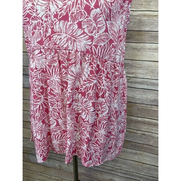 Rachel Zoe Small NWT Palm Print Blouse Ruffled - Picture 3 of 10